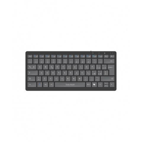 VULTECH TASTIERA MINI, SLIM, WIRELESS E BLUETOOTH, TASTI LOW PROFILE A FORBICE, BATTERIA INTEGRATA R VULTECH TASTIERA MINI, SLIM, WIRELESS E BLUETOOTH, TASTI LOW PROFILE A FORBICE, BATTERIA INTEGRATA R