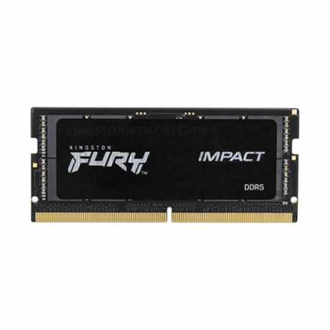KINGSTON RAM FURY IMPACTSO-DIMM DDR5 16GB 4800MHZ CL38
