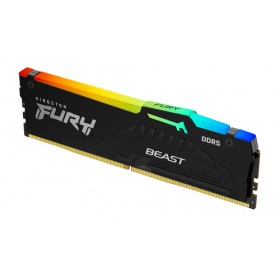 KINGSTON RAM FURY BEAST RGB DIMM 8GB DDR5 5600MHZ NON ECC