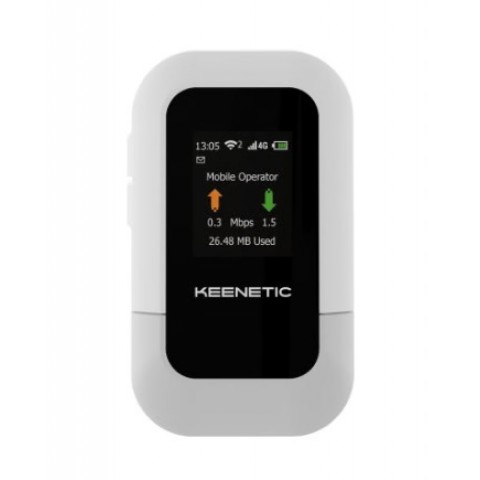 KEENETIC ROUTER ROAMER 4G MOBILE HOTSPOT WITH WI-FI 6
