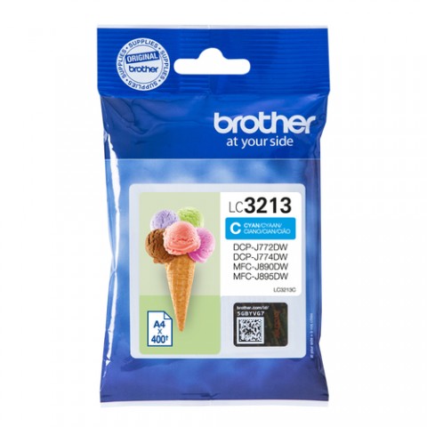 BROTHER CART INK CIANO PER DCPJ772/J774/MFCJ890DW/J895DW DA 400PG