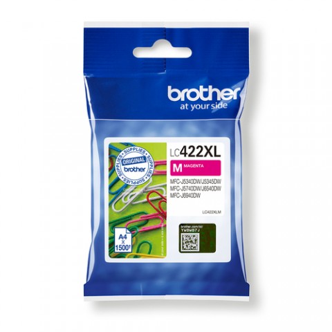 BROTHER CART INK MAGENTA, 422XL, 1500 PAG
