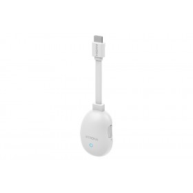 STRONG DONGLE PER GOOGLE TV 4K UHD WIFI 6 ETHERNET PORT REMOTE CONTROL BIANCO