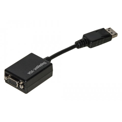 LINK ADATTATORE DISPLAYPORT MASCHIO A VGA FEMMINA CM 15