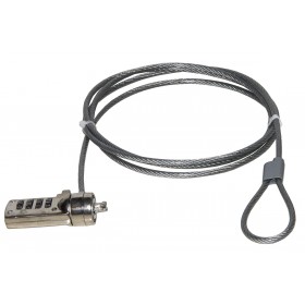 LINK CAVO DI SICUREZZA PER NOTEBOOK CON COMBINAZIONE MT. 1,50