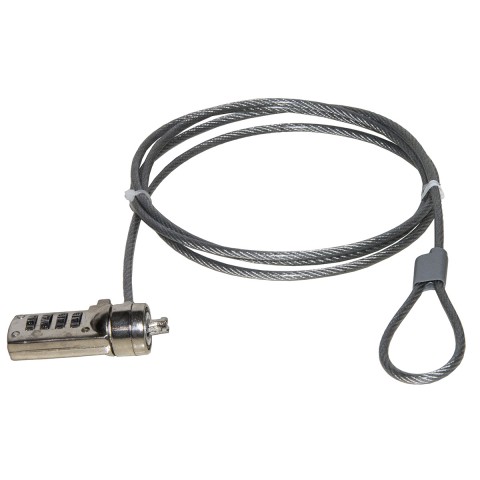 LINK CAVO DI SICUREZZA PER NOTEBOOK CON COMBINAZIONE MT. 1,50