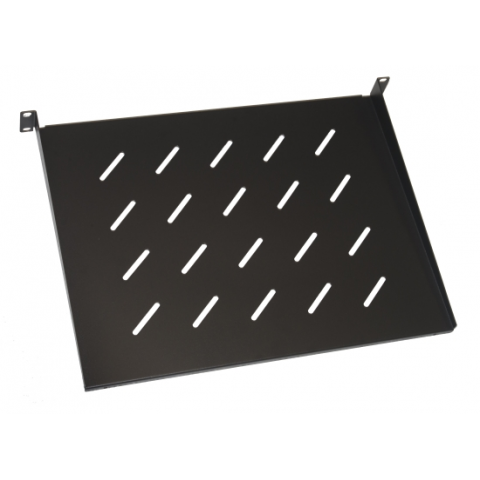 LINK RIPIANO PER ARMADIO 19" 1 UNITA PROFONDITA 350 MM NERO