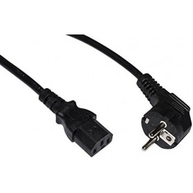 LINK CAVO ALIMENTAZIONE MT. 1.80 SPINA TEDESCA 90 GRADI 250 V PRESA IEC VDE