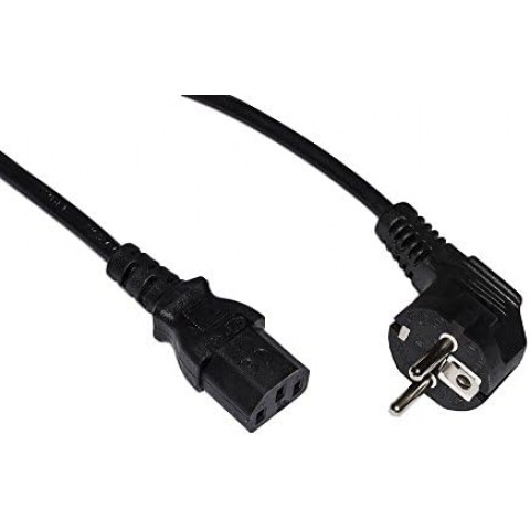 LINK CAVO ALIMENTAZIONE MT. 1.80 SPINA TEDESCA 90 GRADI 250 V PRESA IEC VDE