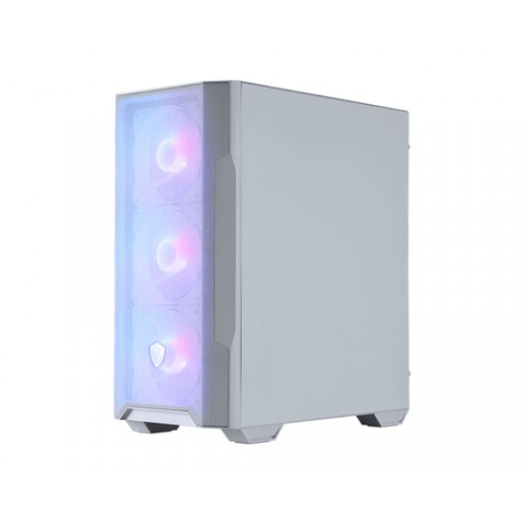 MSI MAG FORGE M100R 2xUSB 2.0 1xUSB 3.2 ARGB FAN ATX WHITE