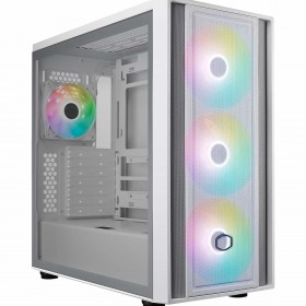 COOLER MASTER CASE SUPPORTO MB CONNETTORI RETRO 4 VENTOLE ARGB  (3X140 FRONTE, X120 R