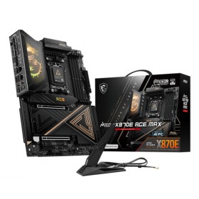 MSI MB MEG X870E ACE MAX,X870E,AM5,4DDR5,2PCI-Ex16,1PCI-Ex4,5M.2,4SATA3,2USB4,1USB3.2 Gen2x2,11U MSI MB MEG X870E ACE MAX,X870E,AM5,4DDR5,2PCI-Ex16,1PCI-Ex4,5M.2,4SATA3,2USB4,1USB3.2 Gen2x2,11U