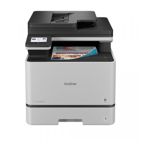 BROTHER MULTIFUNZIONE LASER A4 COLORE, 31PPM SCANSIONE FRONTE/RETRO, ADF, USB/LAN/WIFI, 4 IN 1