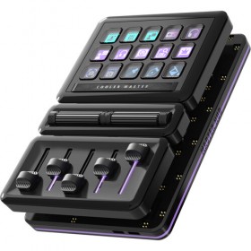 COOLER MASTER HUB, PIATTAFORMA MODULARE, BASE MAGNETICA, MODULI STREAMDECK E 2 ROLL E FADER