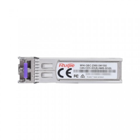 REYEE TRANSCEIVER SFP 1000BASE-ZX SM (1550NM, 80KM, CONNETTORE LC)