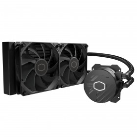 COOLER MASTER DISSIPATORE A LIQUIDO MASTERLIQUID 240L CORE 240MM RAD, SICKLEFLOW 120, 1-3 SPLITTER P COOLER MASTER DISSIPATORE A LIQUIDO MASTERLIQUID 240L CORE 240MM RAD, SICKLEFLOW 120, 1-3 SPLITTER P