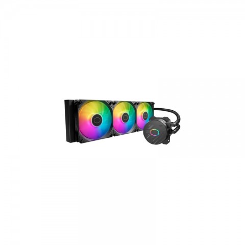 COOLER MASTER DISSIPATORE A LIQUIDO MASTERLIQUID 360 CORE II SKT UNIVERSALE 3X120MM ARGB FANS NERO
