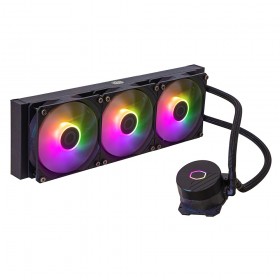COOLER MASTER DISSIPATORE A LIQUIDO MASTERLIQUID 360L CORE ARGB 360MM RAD, SPECTRUM V3 120 ARGB