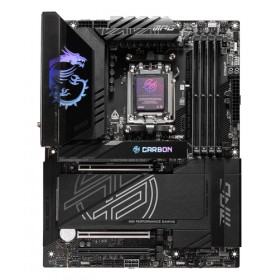MSI MB AMD MPG X870E GAMING CARBON WIFI,X870E,AM5,4DDR5,3PCI-EX16,4M.2,4SATA3,2USB4,1USB3.2 GEN2X2,1