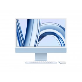 APPLE 24INCH IMAC WITH RETINA 4.5K DISPLAY M3 CHIP WITH 8CORE CPU + 10CORE GPU 8GB 256GB SSD BLU