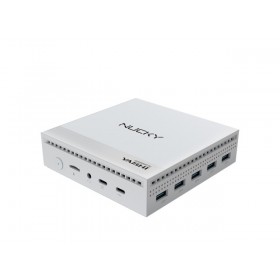 YASHI MINI PC FANLESS WHITE NUCKY Celeron Quad Core N100 8GB 256GB SSD WIN 11 PRO