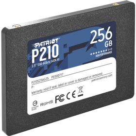 PATRIOT SSD INTERNO P210 256GB 2,5 SATA 6GB/S R/W 500/400