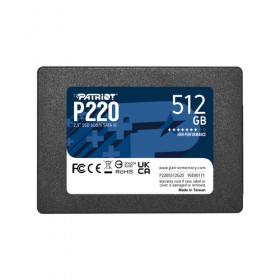 PATRIOT SSD INTERNO P220 512GB 2,5" SATA 6GB/S R/W 500/500