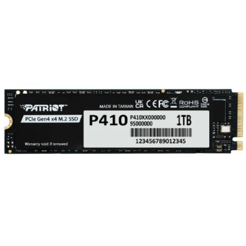 PATRIOT SSD INTERNO P410 1TB PCIe Gen4 x4 M.2 2280