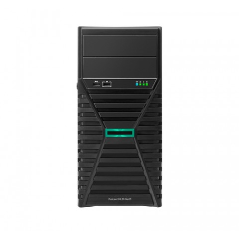 HPE SERVER PROLIANT ML30 GEN11 E-2434 3.4GHZ 4C 1P 32GB-DR 8SFF VROC 2X480GB SATA SSD 800W RPS EU SE HPE SERVER PROLIANT ML30 GEN11 E-2434 3.4GHZ 4C 1P 32GB-DR 8SFF VROC 2X480GB SATA SSD 800W RPS EU SE