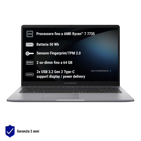 ASUS NB 15,6" ExpertBook PM1 R5-7535HS 8GB 512GB SSD WIN 11 HOME