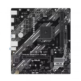 ASUS MB AMD B550, PRIME B550M-K ARGB, AM4 2DDR4, DP/HDMI, GLAN, DUAL M2, MATX, RGB, 90MB1GC0-M0EAY0