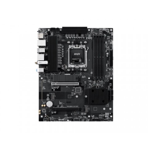 MSI MB AMD B850, PRO B850-S EVO WIFI, AM5, 4DDR5,2PCI-Ex16,3M.2,4SATA3,5USB 10G,3USB 5G,8USB2,HD AUDIO MSI MB AMD B850, PRO B850-S EVO WIFI, AM5, 4DDR5,2PCI-Ex16,3M.2,4SATA3,5USB 10G,3USB 5G,8USB2,HD AUDIO