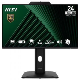 MSI MONITOR 23,8 LED IPS 16:9 FHD 120Hz 300 CDM, WEBCAM, PIVOT, VGA/DP/HDMI, MULTIMEDIALE, SCAT DANNEGGIATA