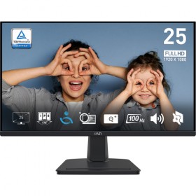 MSI MONITOR 24,5 LED IPS 16:9 FHD 1MS 100Hz 300 CDM, VGA/HDMI
