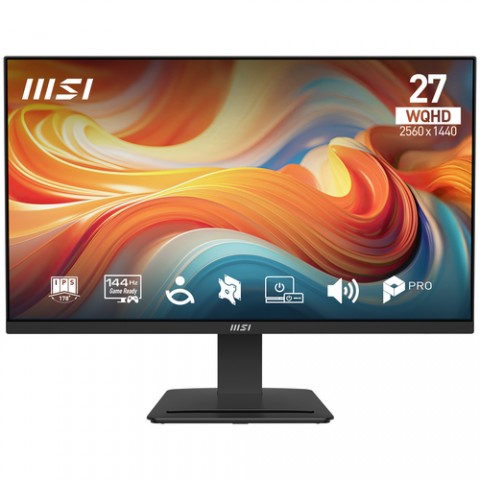 MSI MONITOR 27 LED IPS WQHD 16:9 144Hz 1ms, HDMI/DP, MULTIMEDIALI MSI MONITOR 27 LED IPS WQHD 16:9 144Hz 1ms, HDMI/DP, MULTIMEDIALI