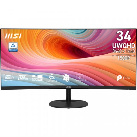 MSI MONITOR CURVO 34 LED VA UWQHD 21:9 1500R 120Hz 1ms, MSI MONITOR CURVO 34 LED VA UWQHD 21:9 1500R 120Hz 1ms,