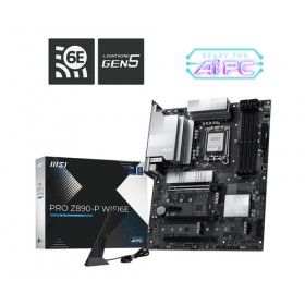 MSI MB PRO  PRO Z890-P WIFI6E LGA1851,4DDR5,3PCI-Ex16,1PCI-Ex1,4M.2 ,1USB3.2 Gen2 X2, 2US