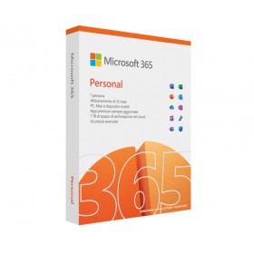 MICROSOFT M365 PERSONAL ITALIAN SUBSCR 1YR EUROZONE MEDIALESS P10