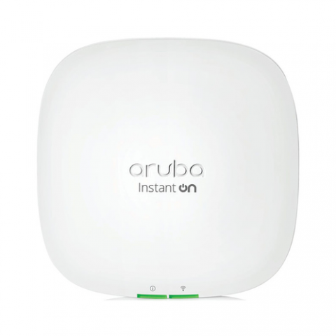 HPE ARUBA INSTANT ON ACCESS POINT INDOOR AP22 WIRELESS DUAL BAND 1XLAN GIGABIT, ALIMENTATORE 12V/18W