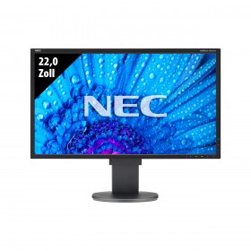 REFURBISED MONITOR 22" NEC EA223WM  E223W  E222W LED  NERO GRIGIO