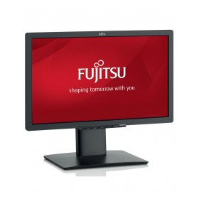 REFURBISED MONITOR 22 FUJITSU B22W7 LED VGA DVI DP NERO GRIGIO