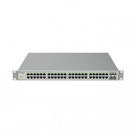 REYEE CLOUD SWITCH MANAGED GIGABIT L3 8XGE POE++ 40XGE POE+ 4XSFP+ ROUTING STATICO POWER BUDGET 740W