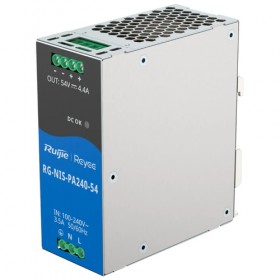REYEE ALIMENTATORE AC/DC 240W 56V DIN-RAIL PER SWITCH INDUSTRIALI