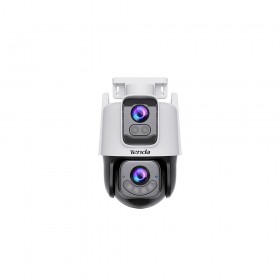 TENDA WI-FI CAMERA 6MP,DUAL-LENS LINKAGE, WI-FI6, OUTDOOR, FULL COLOR, PAN-TILT, WALL MOUNT