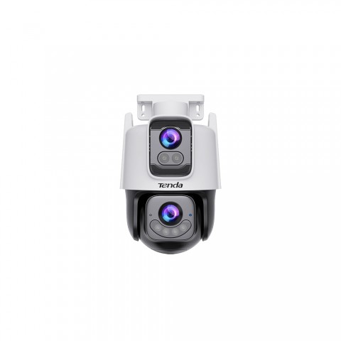 TENDA WI-FI CAMERA 6MP,DUAL-LENS LINKAGE, WI-FI6, OUTDOOR, FULL COLOR, PAN-TILT, WALL MOUNT