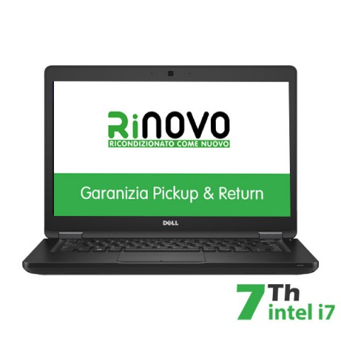 RINOVO DELL NB REFURBISHED LATITUDE E5480 I7-7X00U DDR4 8GB SSD 240GB W10P 14 NO DVD GRADE A 1Y