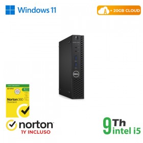 RINOVO Mini PC DELL Optiplex 3070-5070M i5-9X00 SODDR4 8GB SSD 256GB W11P CLOUD20GB Grade A 1Y Warra RINOVO Mini PC DELL Optiplex 3070-5070M i5-9X00 SODDR4 8GB SSD 256GB W11P CLOUD20GB Grade A 1Y Warra