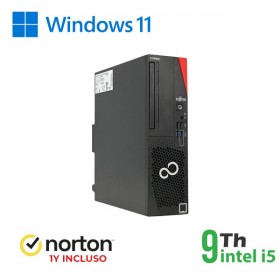RINOVO FUJITSU PC ESPRIMO D588 SFF REFURBISHED I5-9X00 DDR4 8GB SSD 256GB W11P NO DVD 1Y+ NORTON RINOVO FUJITSU PC ESPRIMO D588 SFF REFURBISHED I5-9X00 DDR4 8GB SSD 256GB W11P NO DVD 1Y+ NORTON