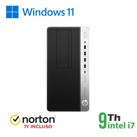 RINOVO PC HP REFURBISHED 600-800 G3 TOWER I7-9X00 DDR4 16GB SSD 512GB W11 NO DVD GRADE A 1Y + NORTON RINOVO PC HP REFURBISHED 600-800 G3 TOWER I7-9X00 DDR4 16GB SSD 512GB W11 NO DVD GRADE A 1Y + NORTON