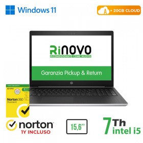 RINOVO NB HP 450 G5 i5-7X00U DDR4 8GB SSD 512GB 15.6" No Dvd W11P Grade A 1Y Warranty 3 Mesi batteri RINOVO NB HP 450 G5 i5-7X00U DDR4 8GB SSD 512GB 15.6" No Dvd W11P Grade A 1Y Warranty 3 Mesi batteri